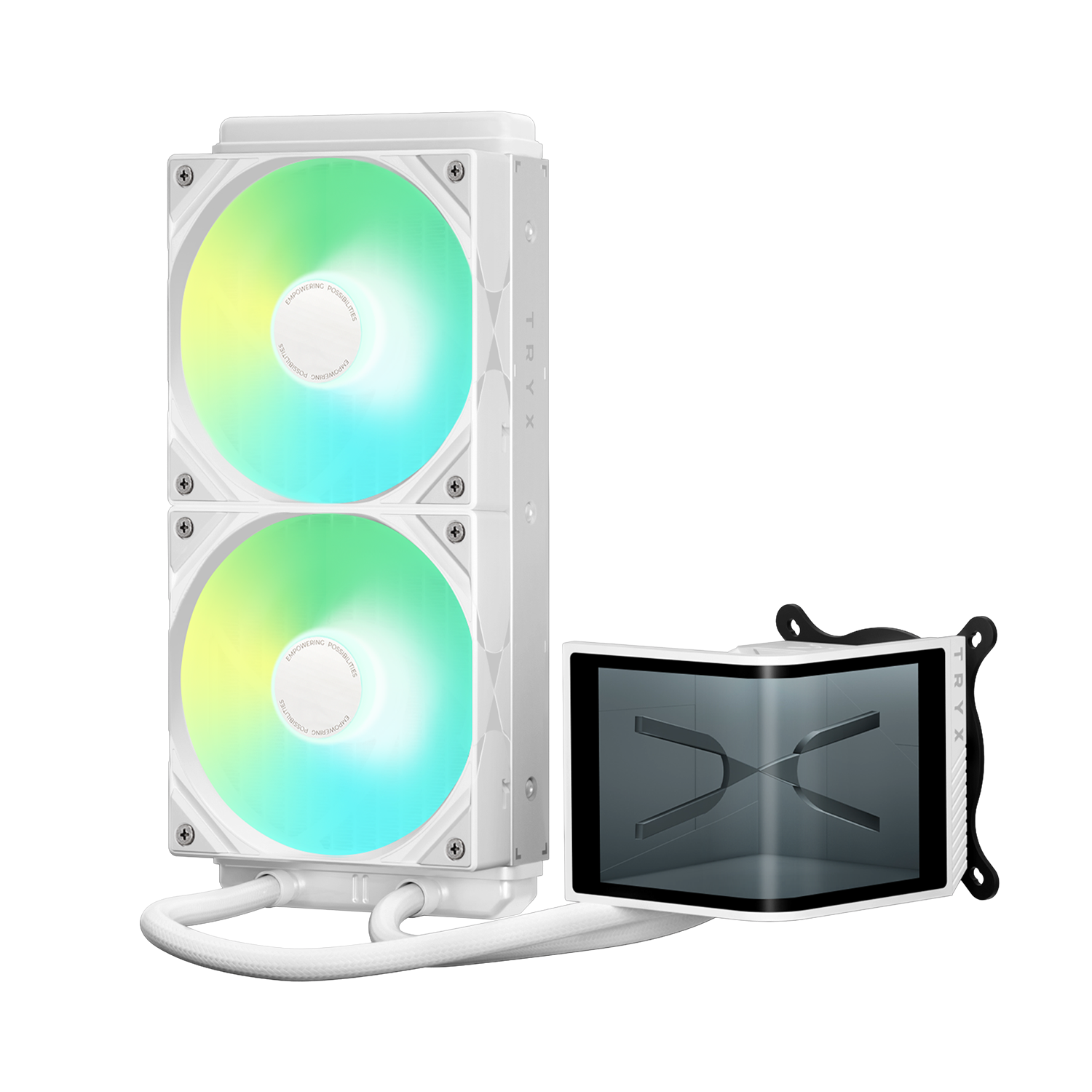 TRYX | PANORAMA SE 240 ARGB Liquid Cooler White