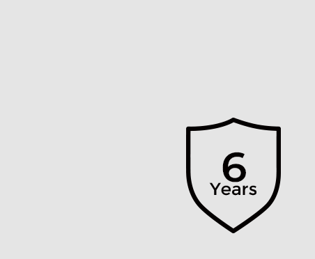 6-Year Warranty