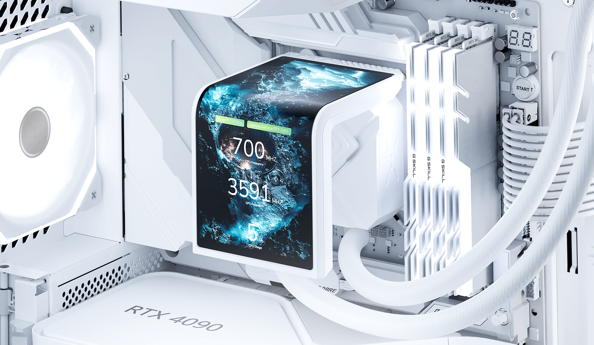 TRYX | PANORAMA SE 360 ARGB Liquid Cooler Black