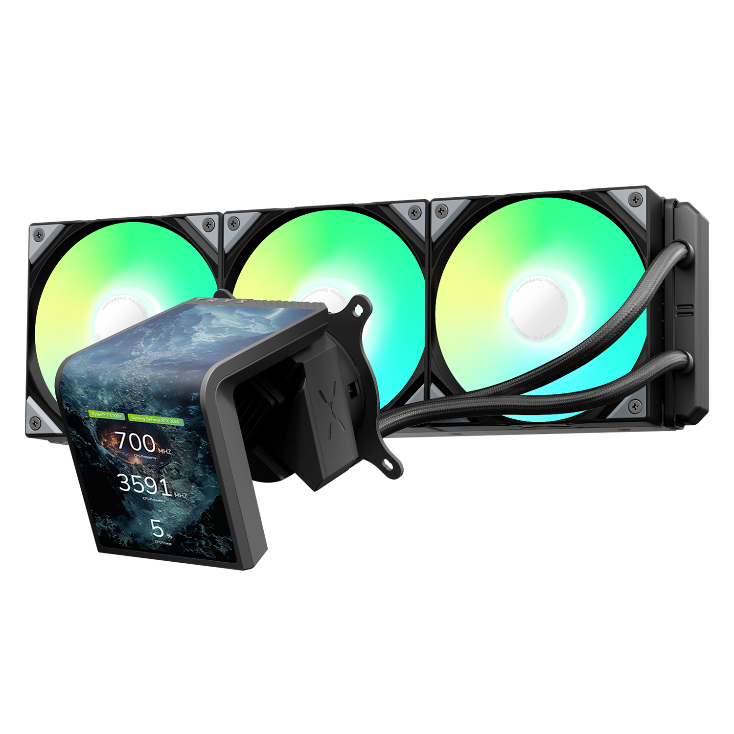 TRYX | PANORAMA SE 360 ARGB Liquid Cooler Black