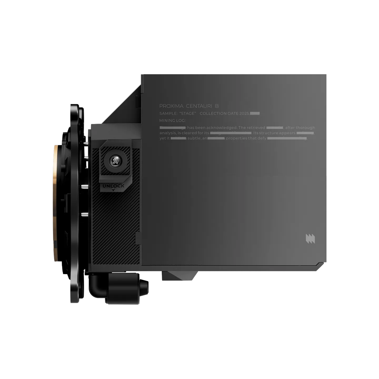 TRYX STAGE ARGB 360mm Liquid Cooler black angle