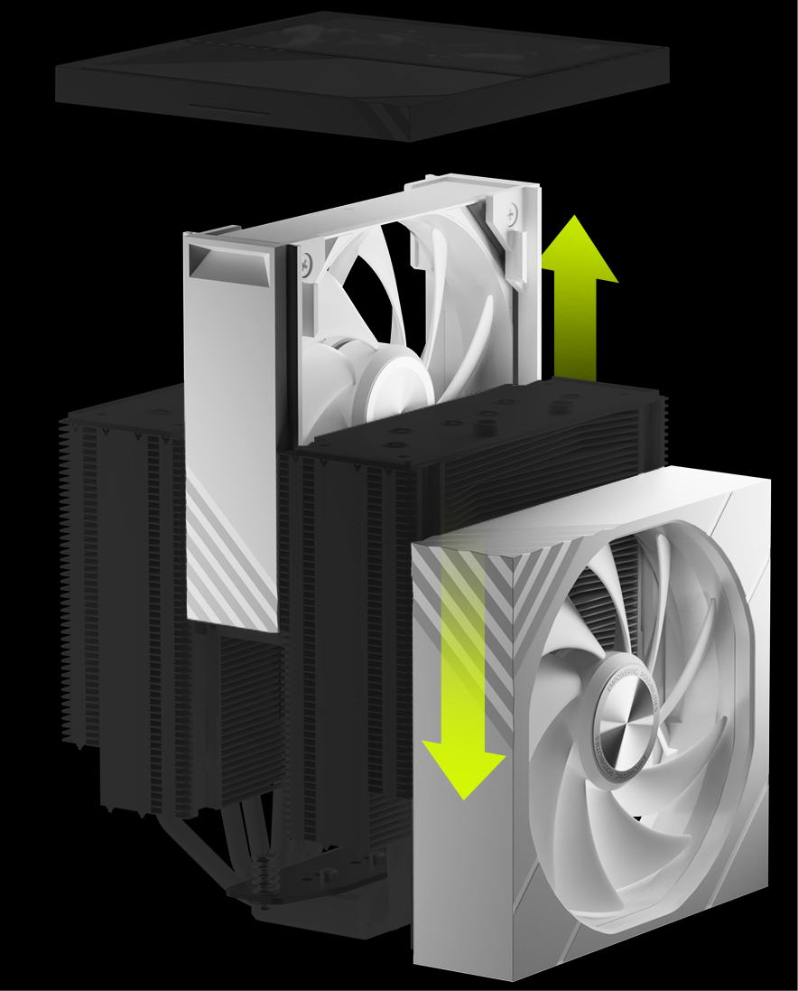 Quạt ROTA gắn tr&ecirc;n ray