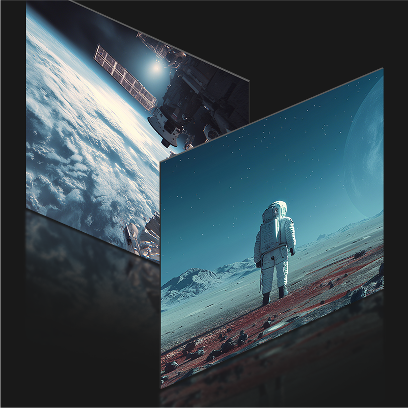 Two 4.0-Inch Displays