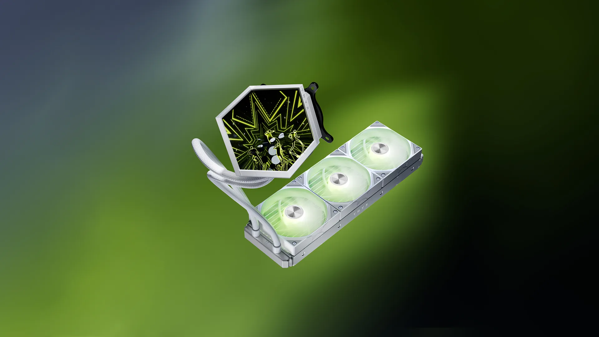 TRYX STAGE ARGB 360mm Liquid Cooler radiator